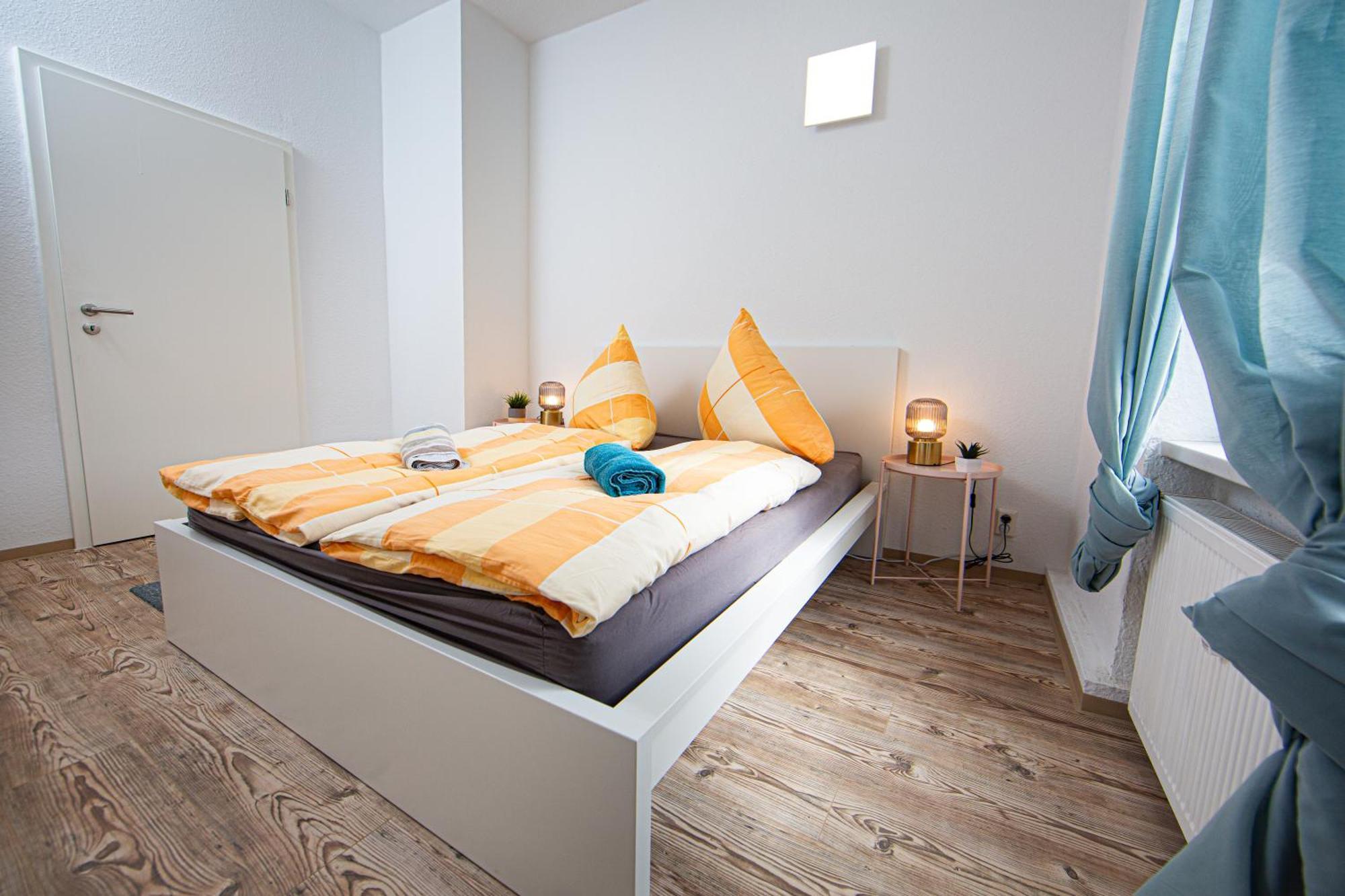 Grossraum-Apartments Mit 2Sz, Wz, Kueche, Smart-Tv, Parken, Etc Эрфурт Номер фото
