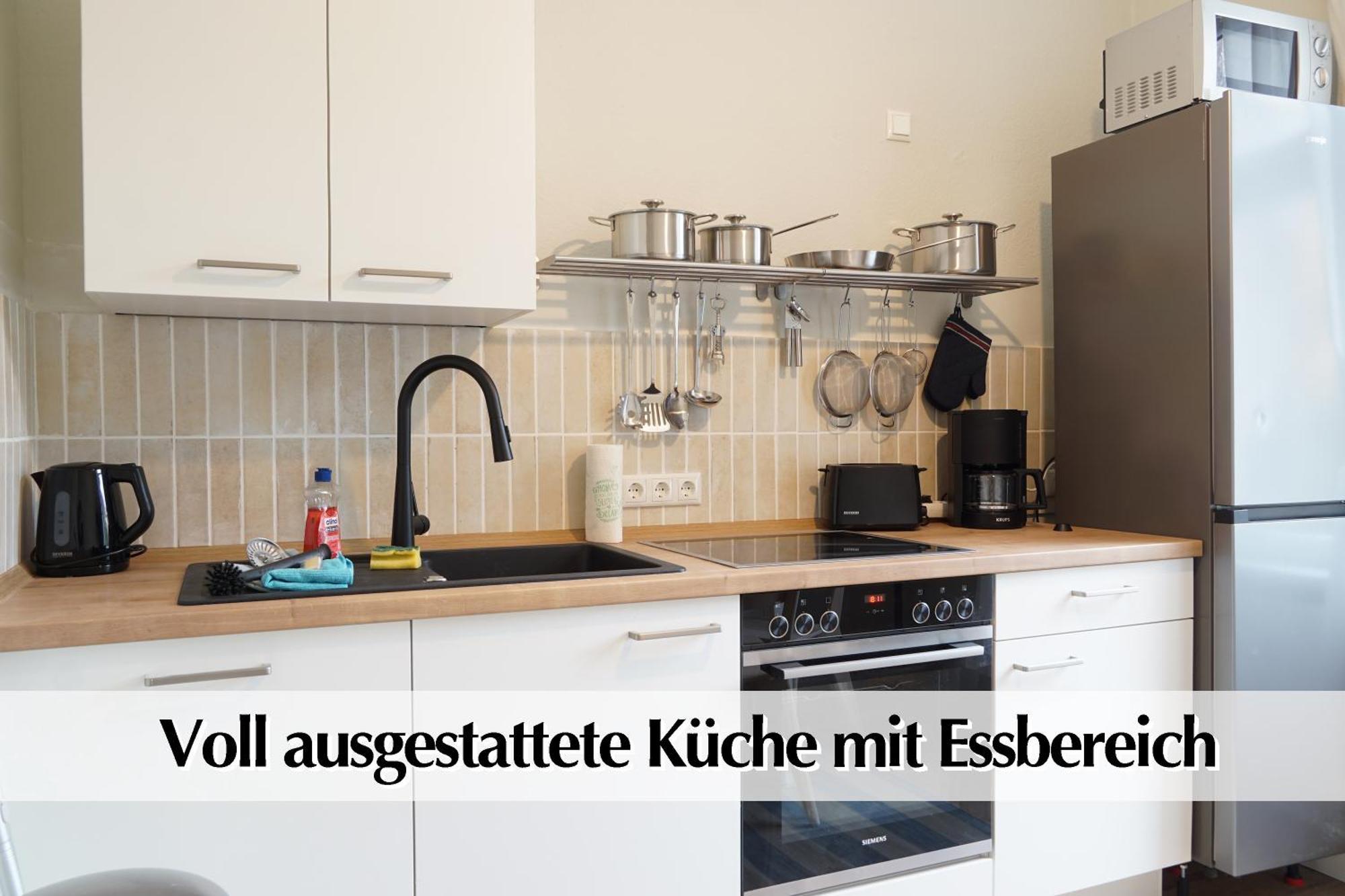 Grossraum-Apartments Mit 2Sz, Wz, Kueche, Smart-Tv, Parken, Etc Эрфурт Экстерьер фото