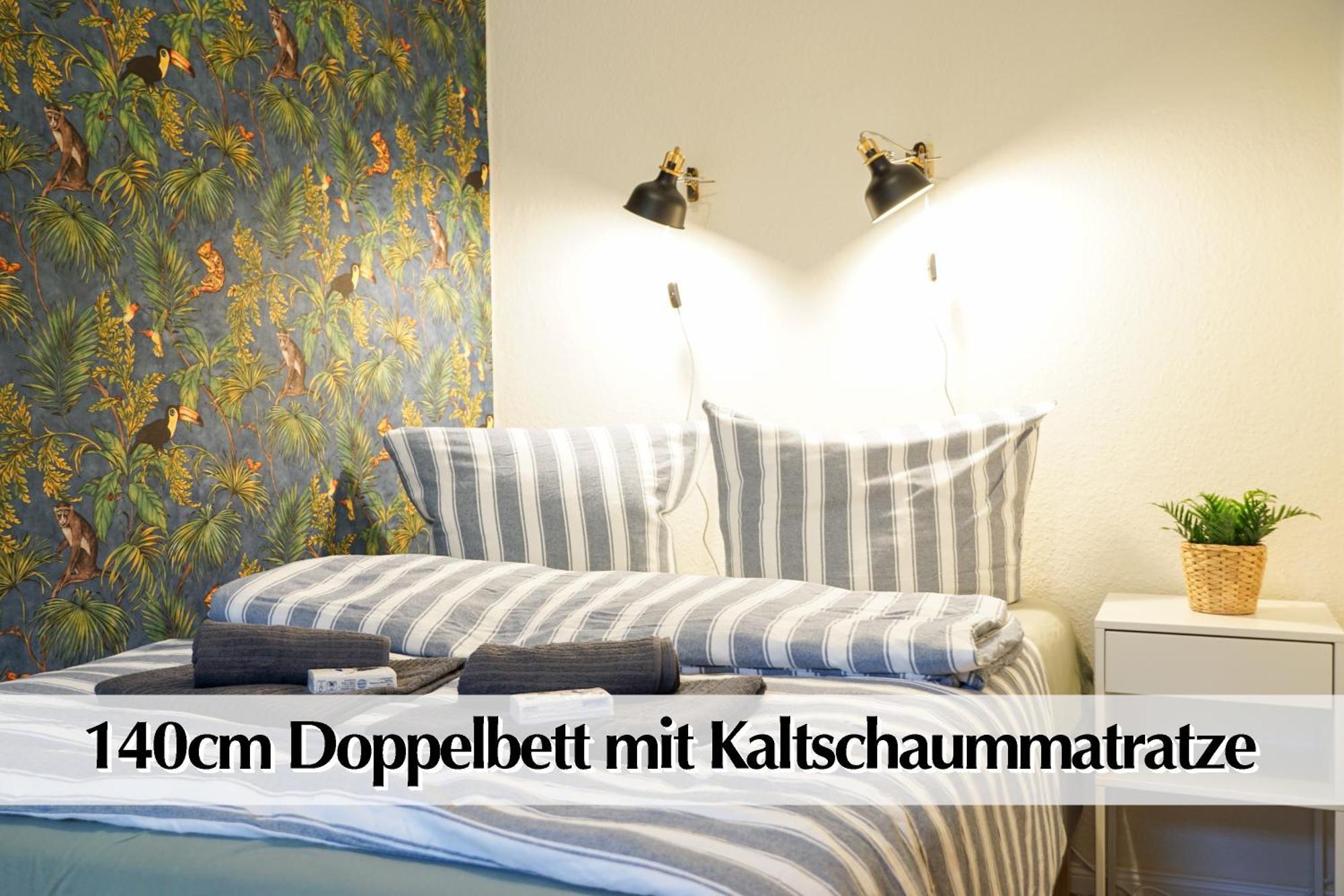 Grossraum-Apartments Mit 2Sz, Wz, Kueche, Smart-Tv, Parken, Etc Эрфурт Экстерьер фото